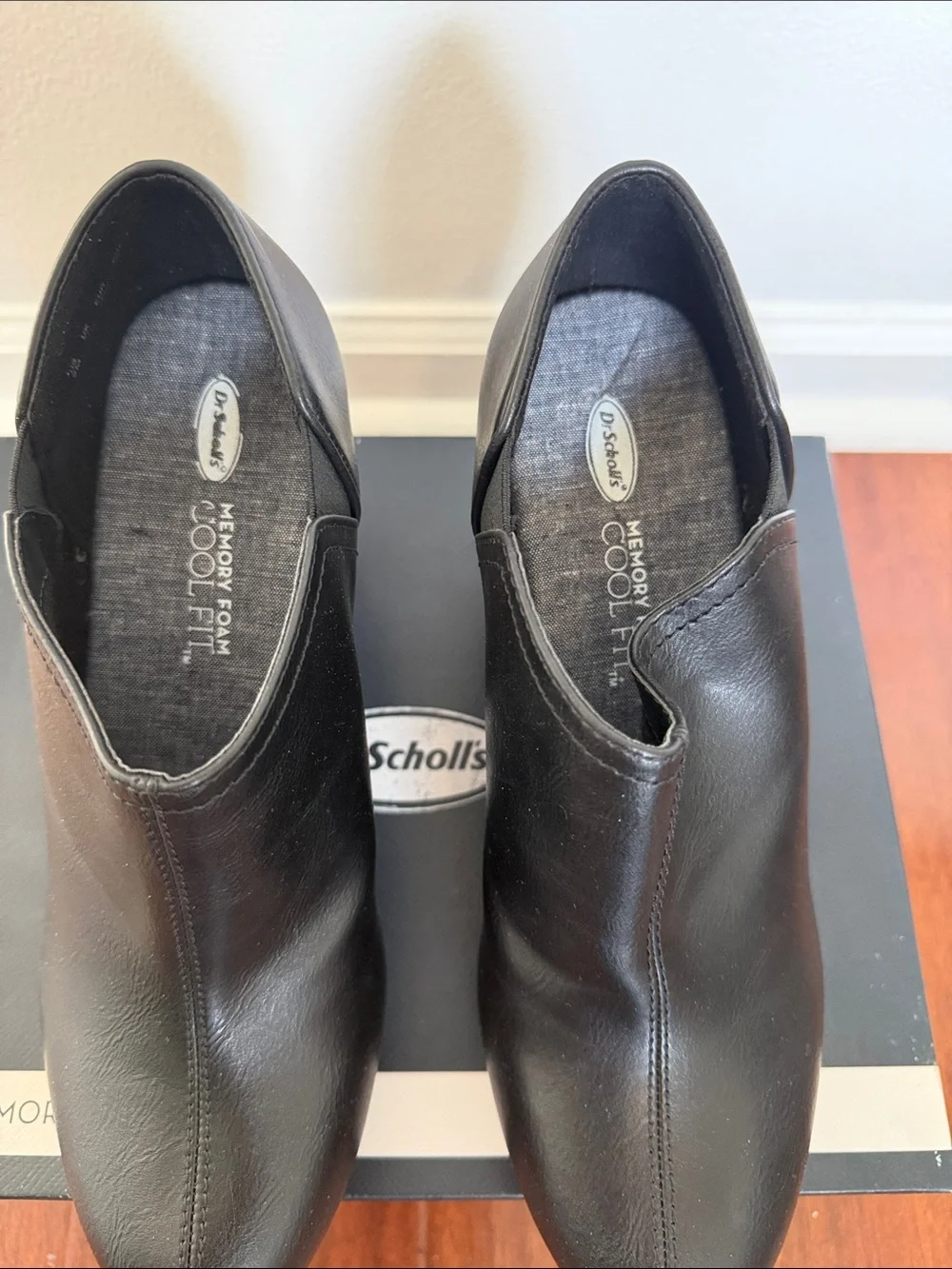 Dr. Scholl's Black Platform Shoe
